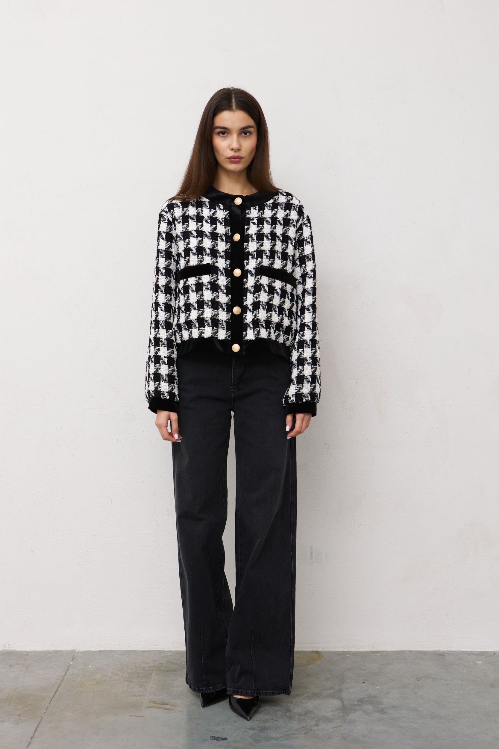 Бомбер RETRO TWEED DAMIER MINI