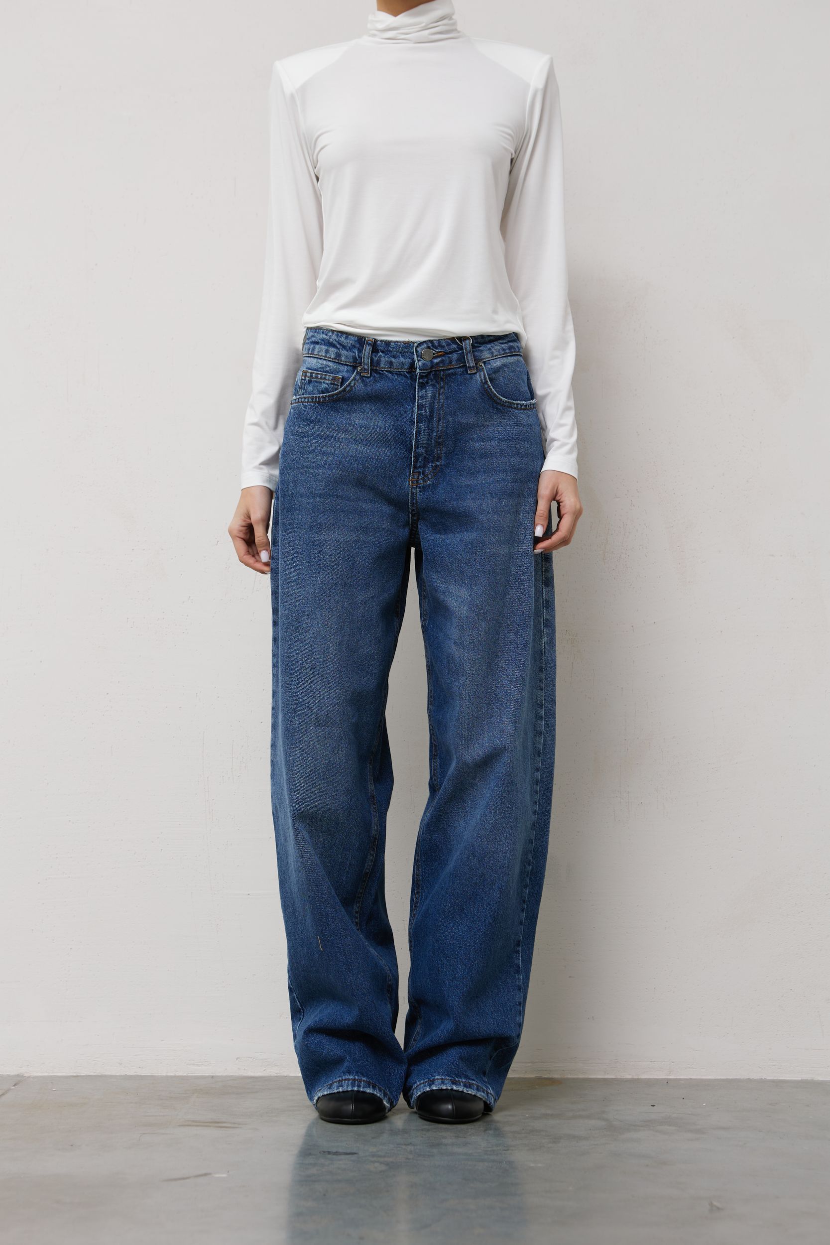 Джинсы HIGHT RISE SKATER