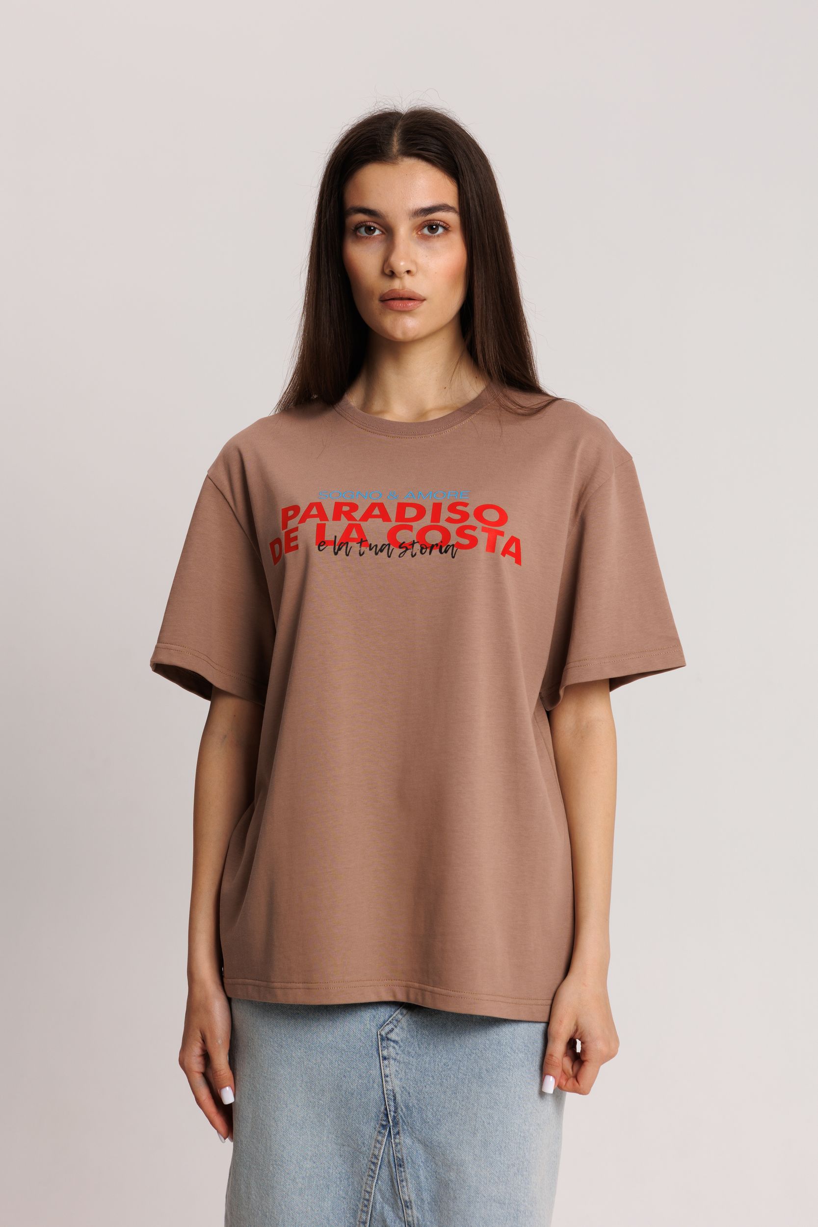 Футболка PARADISO из премиального хлопка